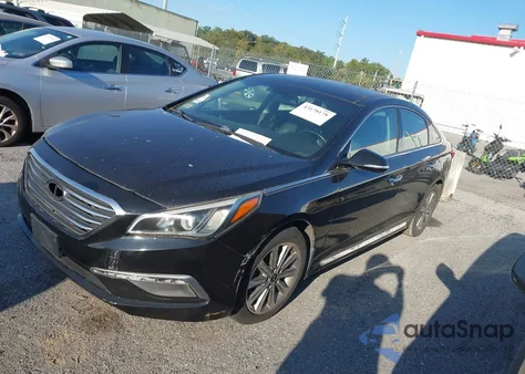2016 Hyundai Sonata Limited из США, поврежденный, VIN 5NPE34AF8GH282800